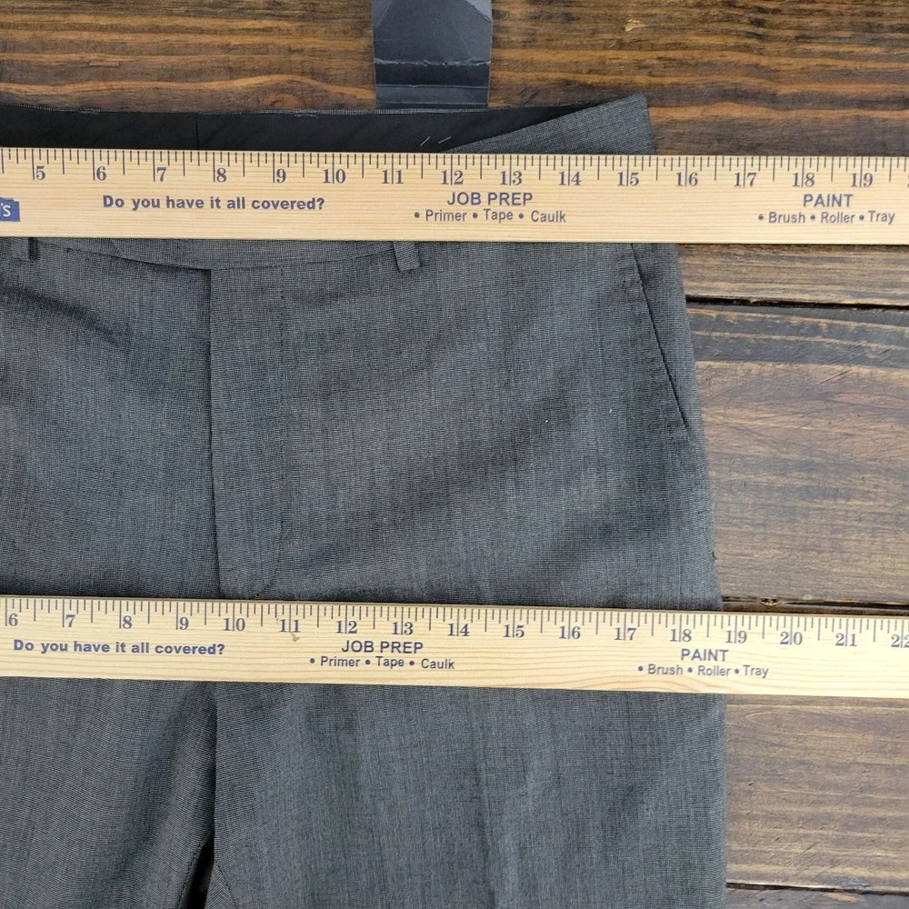 APT.9‎ Men's SLIM FIT Trouser Pants Gray Size 30 UNFINISHED
